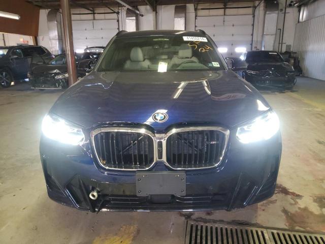 5UX83DP02R9T94793 - 2024 BMW X3 M40I BLUE photo 5