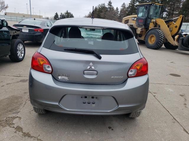 ML32A3HJ2FH048858 - 2015 MITSUBISHI MIRAGE DE GRAY photo 6