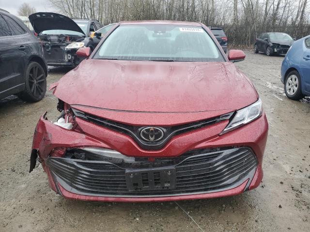 4T1C11AK4LU362082 - 2020 TOYOTA CAMRY LE RED photo 5