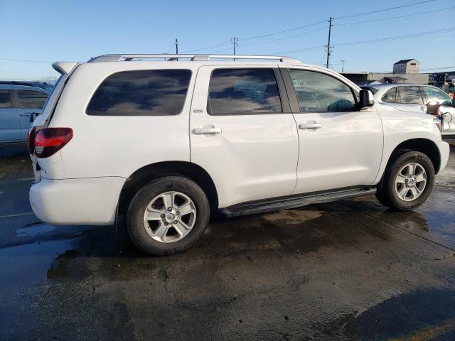 5TDZY5G16JS071553 - 2018 TOYOTA SEQUOIA SR5 WHITE photo 3