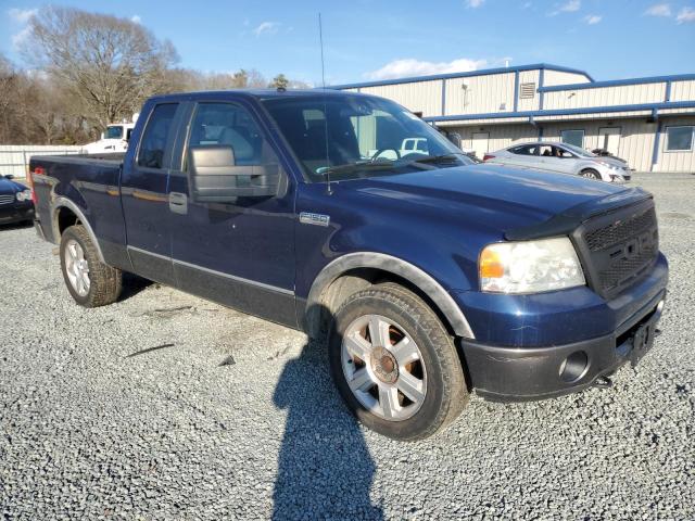 1FTPX145X8FA55912 - 2008 FORD F150 BLUE photo 4