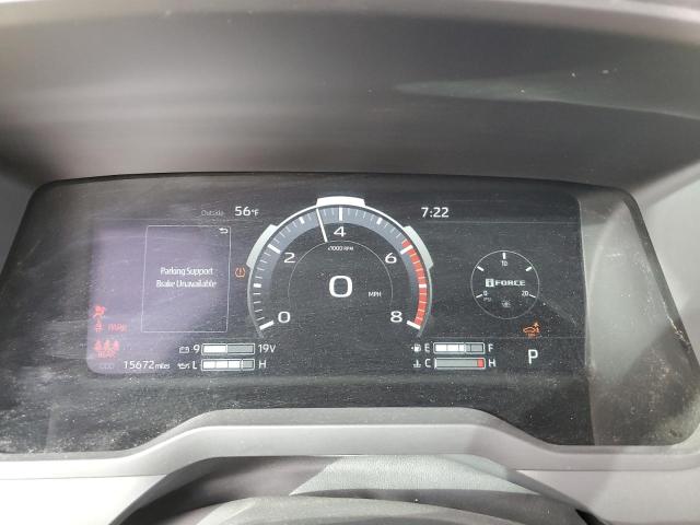 5TFMA5BC7PX002588 - 2023 TOYOTA TUNDRA CREWMAX PLATINUM ნაცრისფერი ფოტო 9