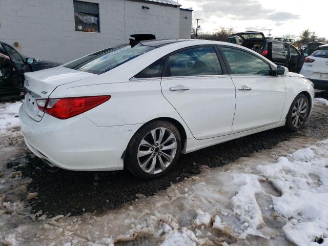 5NPEC4AB7CH501429 - 2012 HYUNDAI SONATA SE WHITE photo 3