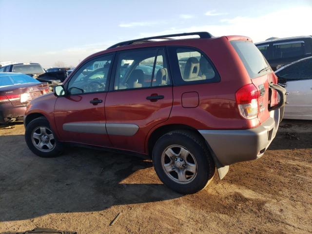 JTEGH20V626008517 - 2002 TOYOTA RAV4 BURGUNDY photo 2