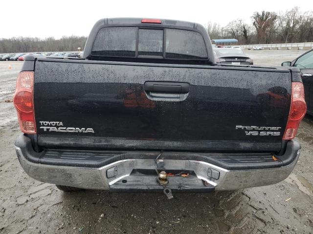 5TEJU62N36Z240754 - 2006 TOYOTA TACOMA DOUBLE CAB PRERUNNER BLACK photo 6