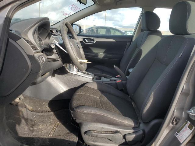 3N1AB7AP5FY302808 - 2015 NISSAN SENTRA S GRAY photo 7