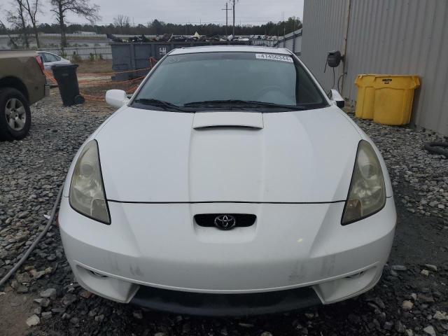 JTDDY38T3Y0002184 - 2000 TOYOTA CELICA GT-S WHITE photo 5