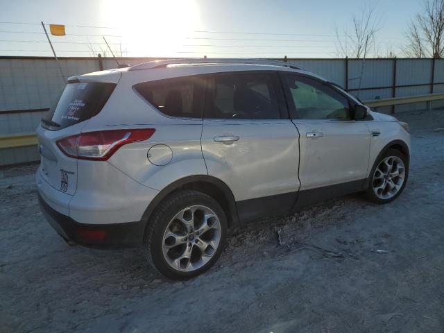 1FMCU0J90EUA21683 - 2014 FORD ESCAPE TITANIUM WHITE photo 3