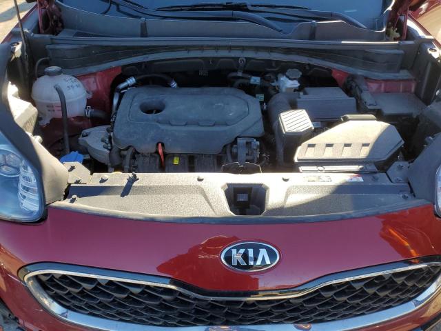 KNDPMCAC0M7918115 - 2021 KIA SPORTAGE LX RED photo 11