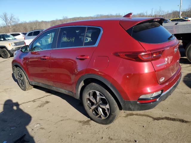 KNDPMCAC0M7918115 - 2021 KIA SPORTAGE LX RED photo 2