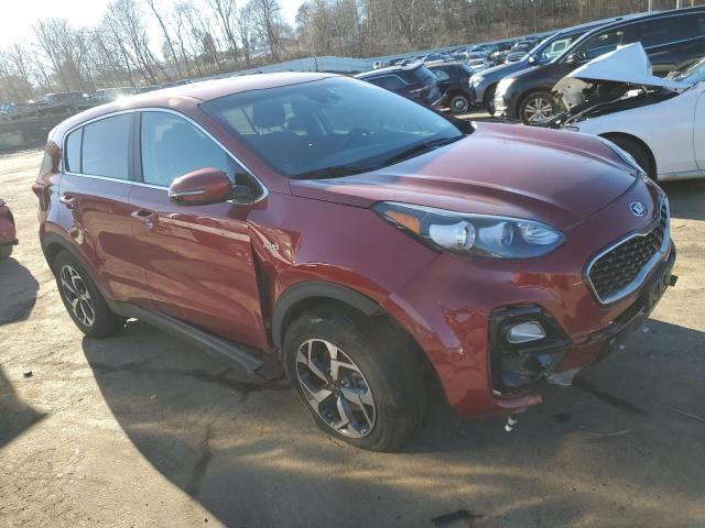 KNDPMCAC0M7918115 - 2021 KIA SPORTAGE LX RED photo 4