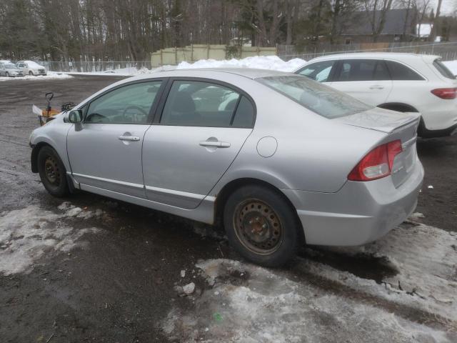2HGFA16669H111915 - 2009 HONDA CIVIC LX-S 银色 照片 2