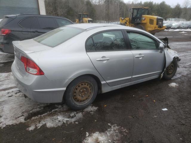 2HGFA16669H111915 - 2009 HONDA CIVIC LX-S 银色 照片 3