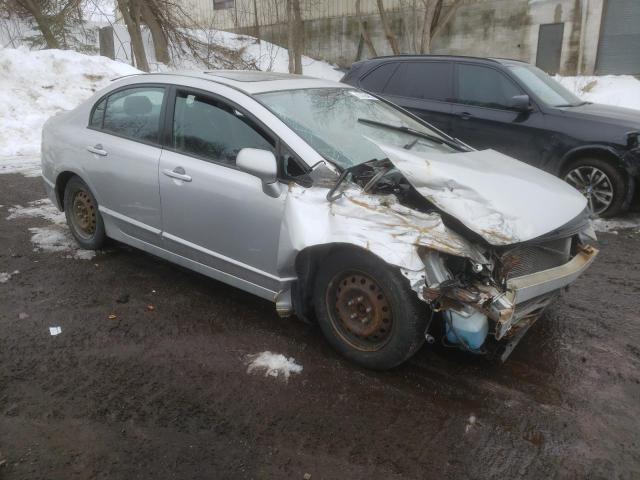 2HGFA16669H111915 - 2009 HONDA CIVIC LX-S 银色 照片 4