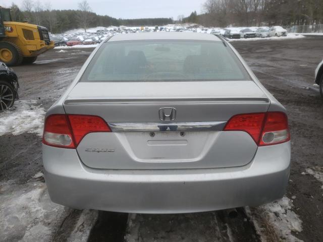 2HGFA16669H111915 - 2009 HONDA CIVIC LX-S 银色 照片 6