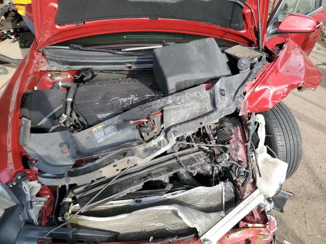 1G1ZC5E01CF294006 - 2012 CHEVROLET MALIBU 1LT RED photo 11