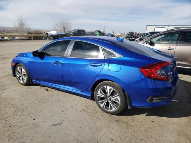 JHMFC1F39JX035345 - 2018 HONDA CIVIC EX BLUE photo 2