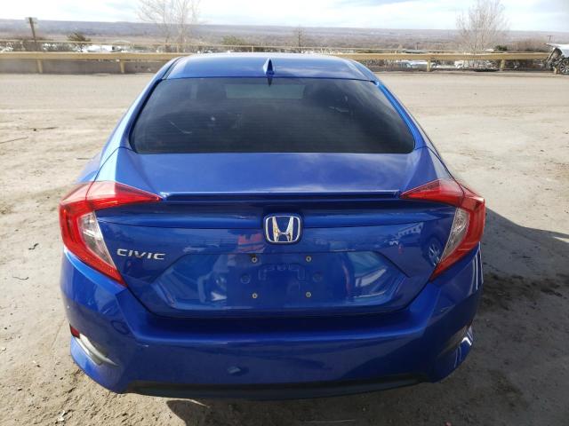 JHMFC1F39JX035345 - 2018 HONDA CIVIC EX BLUE photo 6