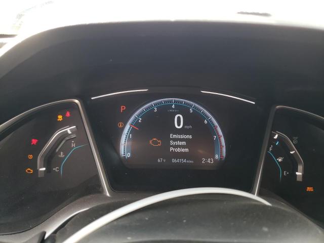 JHMFC1F39JX035345 - 2018 HONDA CIVIC EX BLUE photo 9