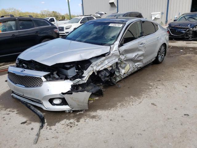 KNALC4J11J5098296 - 2018 KIA CADENZA LUXURY SILVER photo 1