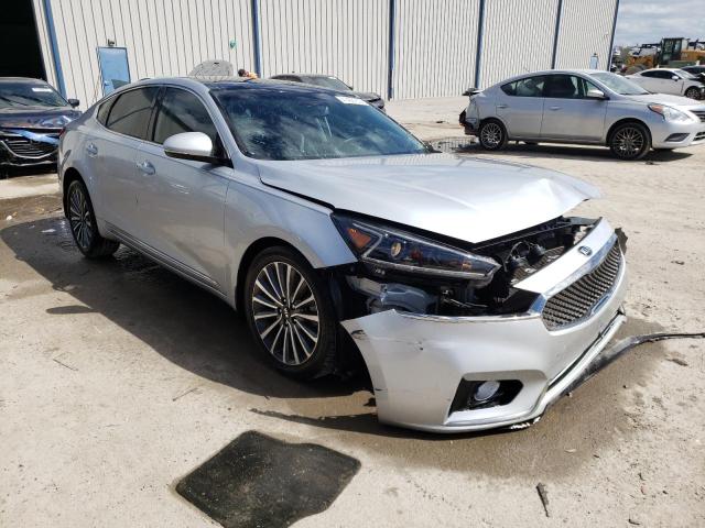 KNALC4J11J5098296 - 2018 KIA CADENZA LUXURY SILVER photo 4