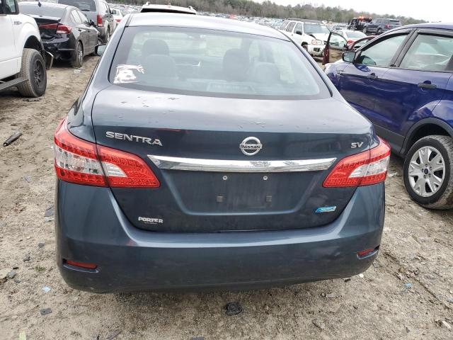 3N1AB7AP7DL746279 - 2013 NISSAN SENTRA S GREEN photo 6