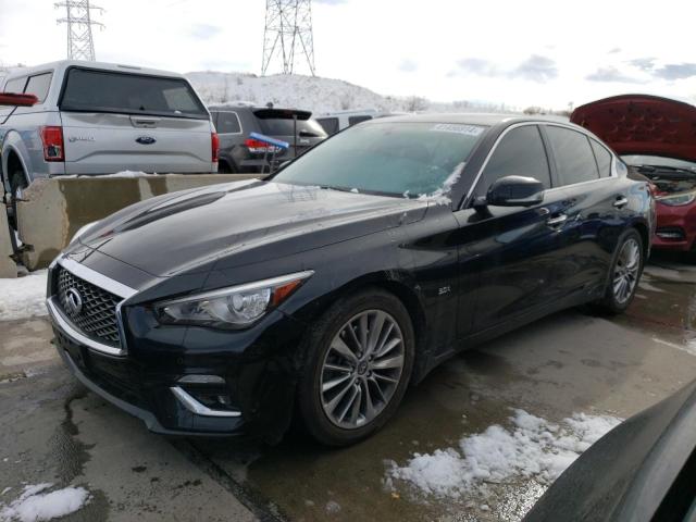 JN1EV7AR2JM439033 - 2018 INFINITI Q50 LUXE BLACK photo 1