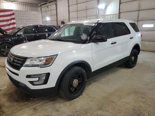 1FM5K8AR8HGC62715 - 2017 FORD EXPLORER POLICE INTERCEPTOR WHITE photo 1