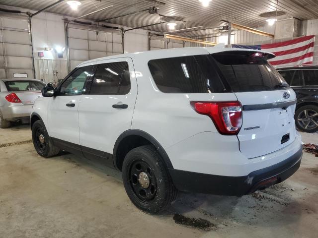1FM5K8AR8HGC62715 - 2017 FORD EXPLORER POLICE INTERCEPTOR WHITE photo 2