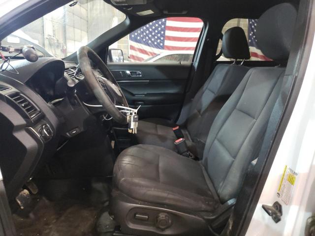 1FM5K8AR8HGC62715 - 2017 FORD EXPLORER POLICE INTERCEPTOR WHITE photo 7