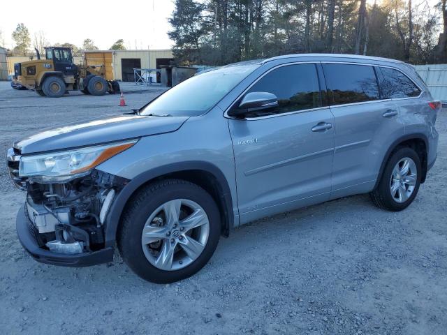 2016 TOYOTA HIGHLANDER HYBRID LIMITED, 