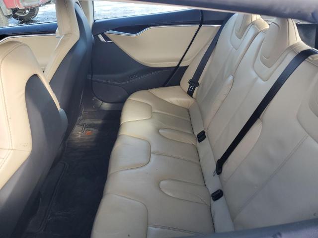 5YJSA1H14EFP33475 - 2014 TESLA MODEL S ნაცრისფერი ფოტო 10