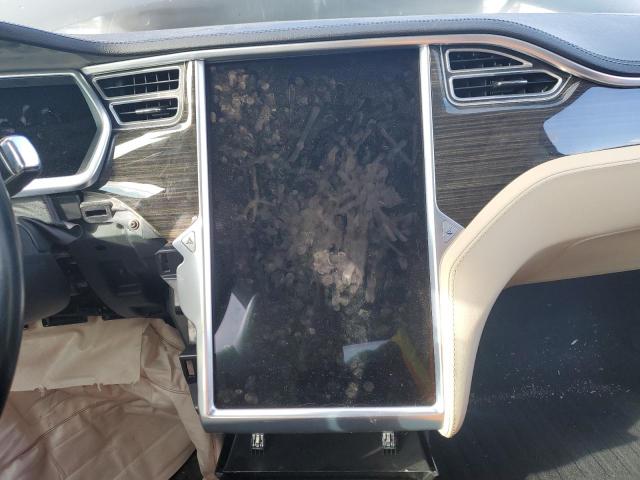 5YJSA1H14EFP33475 - 2014 TESLA MODEL S ნაცრისფერი ფოტო 9