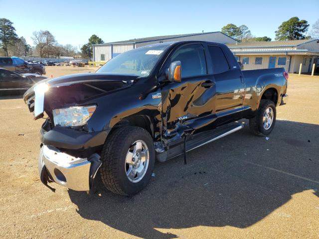 5TBRV54177S451628 - 2007 TOYOTA TUNDRA DOUBLE CAB SR5 BLACK photo 1