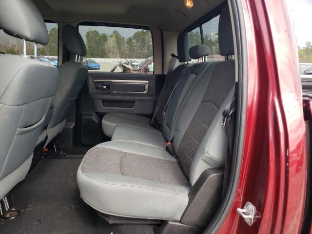 1C6RR6TT7KS701770 - 2019 RAM 1500 CLASS SLT ბურგუნდია ფოტო 10