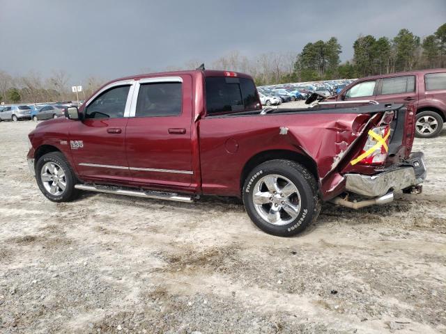 1C6RR6TT7KS701770 - 2019 RAM 1500 CLASS SLT ბურგუნდია ფოტო 2