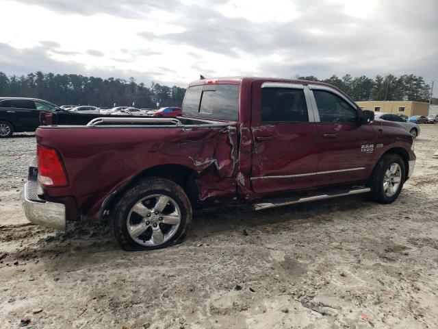 1C6RR6TT7KS701770 - 2019 RAM 1500 CLASS SLT ბურგუნდია ფოტო 3