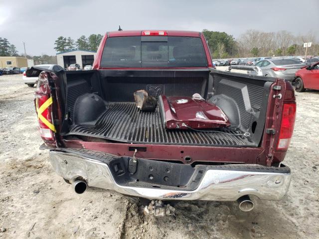 1C6RR6TT7KS701770 - 2019 RAM 1500 CLASS SLT ბურგუნდია ფოტო 6