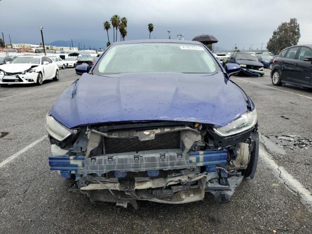 3FA6P0G75GR143535 - 2016 FORD FUSION S BLUE photo 5