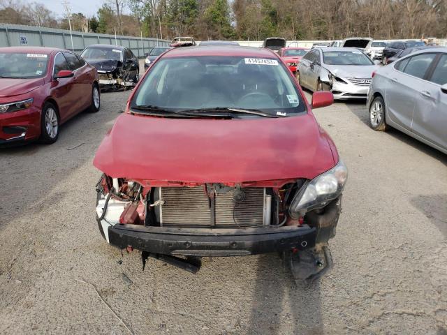 2T1BU4EE5CC885699 - 2012 TOYOTA COROLLA BASE RED photo 5