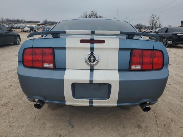 1ZVFT80N065187700 - 2006 FORD MUSTANG BLUE photo 6