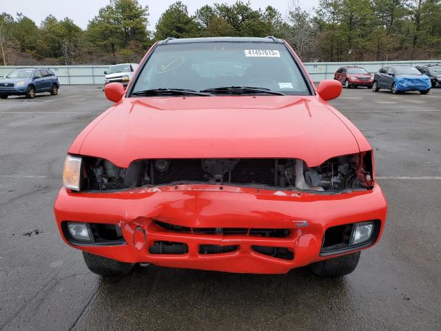 JN8DR09Y02W715171 - 2002 NISSAN PATHFINDER LE Կարմիր լուսանկար 5