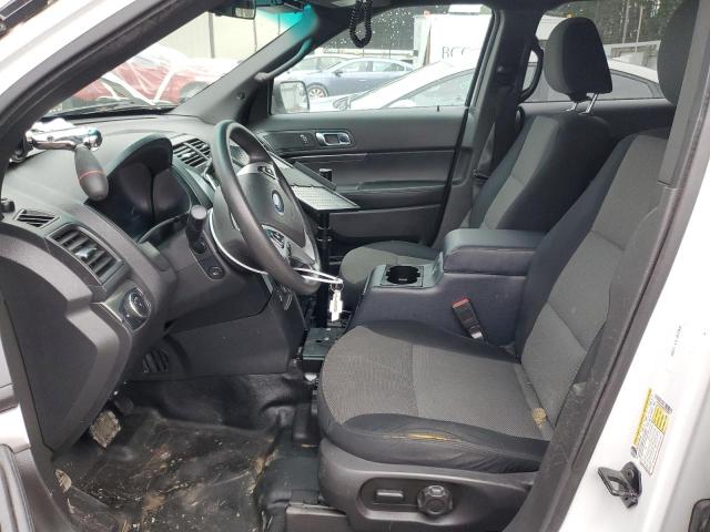 1FM5K8ARXDGC53945 - 2013 FORD EXPLORER POLICE INTERCEPTOR Սպիտակ լուսանկար 7
