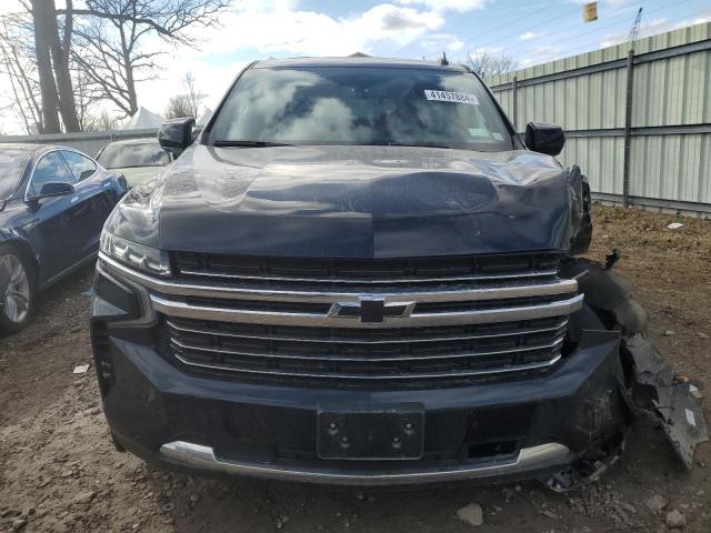 1GNSKNKD9NR352701 - 2022 CHEVROLET TAHOE K1500 LT BLACK photo 5