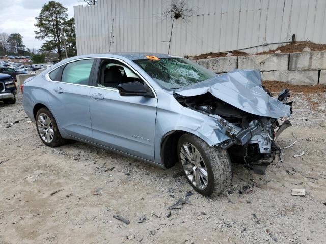 1G11Y5SL7EU100526 - 2014 CHEVROLET IMPALA LS BLUE photo 4