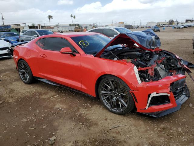 1G1FK1R67J0129882 - 2018 CHEVROLET CAMARO ZL1 RED photo 4