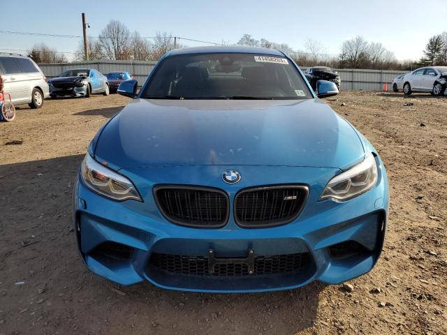 WBS1J5C50JVE51970 - 2018 BMW M2 BLUE photo 5
