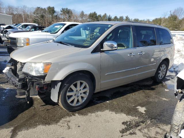 2C4RC1CG6CR369274 - 2012 CHRYSLER TOWN & COU TOURING L BEIGE photo 1