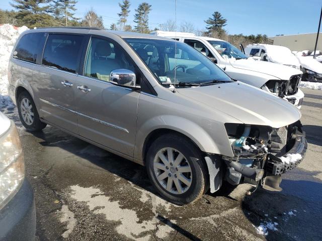 2C4RC1CG6CR369274 - 2012 CHRYSLER TOWN & COU TOURING L BEIGE photo 4