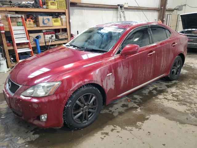 00000GSE252026736 - 2008 LEXUS IS 250 RED photo 1